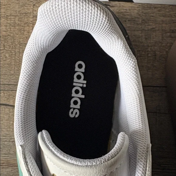 adidas White and Teal Sneakers - Picture 12 of 12